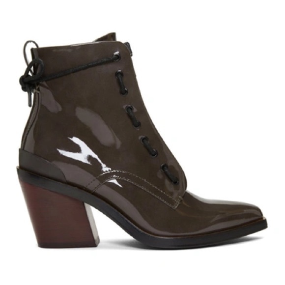 rag & bone Shoes - (AN-43) Rag & Bone Ryder Lace Up Boots in Ash Grey
